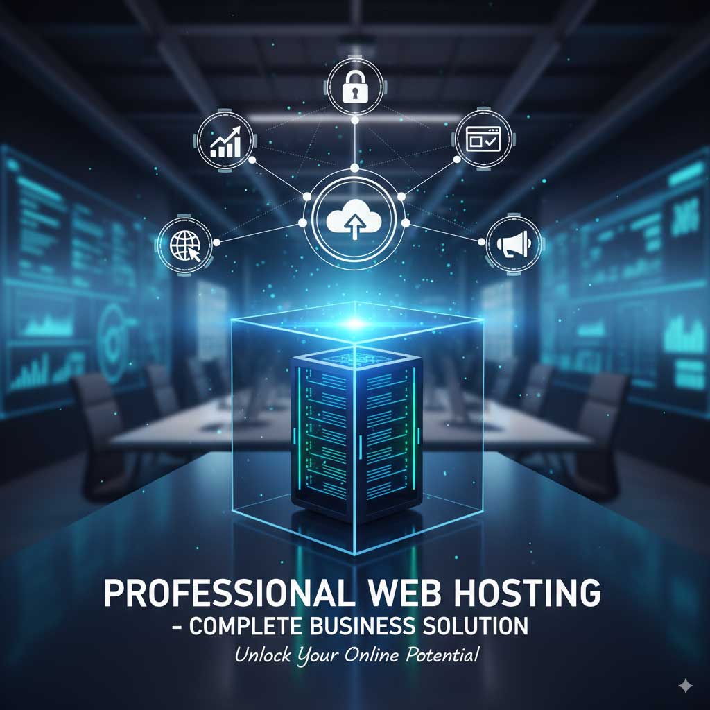 Professional Web Hosting Package - Complete Business Solution / year